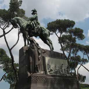 Monument Umberto I van Italië